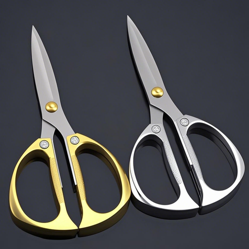 德国金钢剪不锈钢剪刀家用合金强力厨房鸡骨剪手工专用大剪刀剪布 - 图0