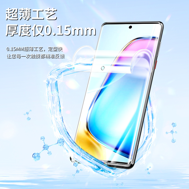 适用vivoy200水凝膜y100/y78+手机膜y53sy76s/y52s钢化膜y5sy51sy31s抗蓝光y77ey70sy73s贴膜y50y55sy33s保护 - 图0