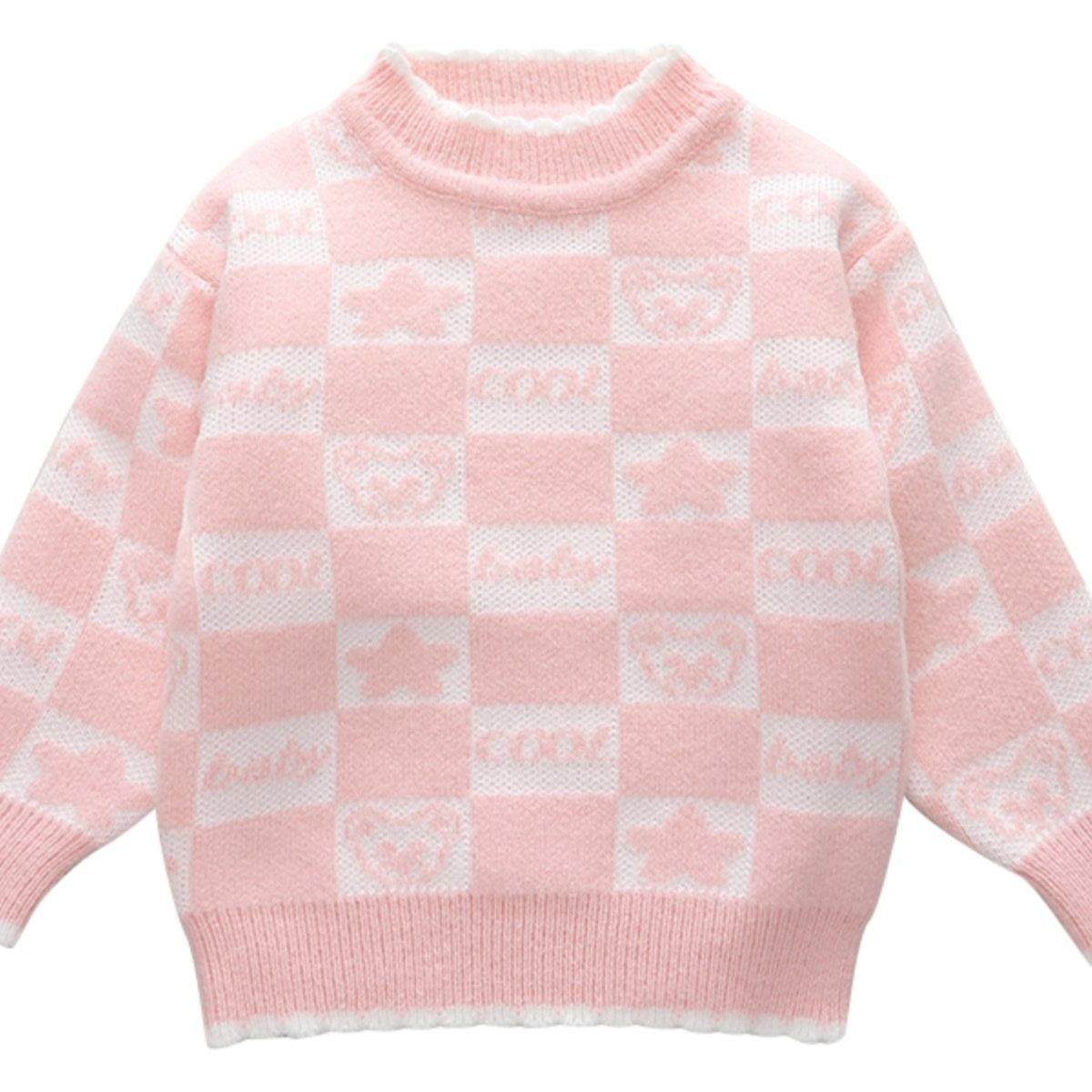 女童冬季毛衣2025秋冬装新款水貂绒儿童针织衫加绒加厚宝宝打底衫,淘宝优惠券,粉丝福利购,淘宝优惠卷