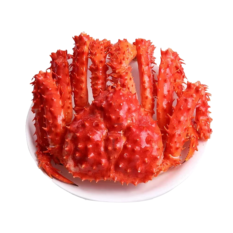 熟冻帝王蟹鲜活海鲜水产6斤帝皇蟹特大螃蟹皇帝蟹年货送礼大礼包