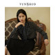 YUNSHUO ເສື້ອ chiffon ບາງໆມາໃຫມ່, ruffled romantic retro polka dot top, slimming 349565