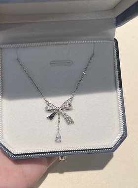 少女甜美灵动蝴蝶925o字链925银