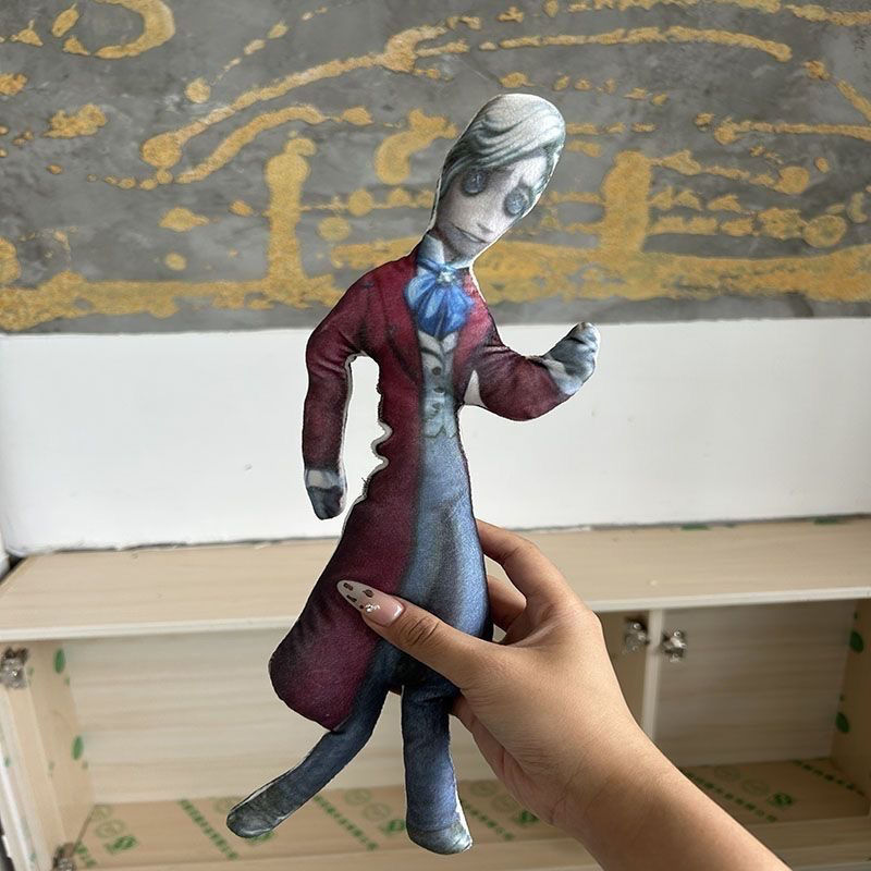 第五人格卢卡老鼠干新款抽象玩偶有手脚全身带骨架铁丝公仔可定制-图0