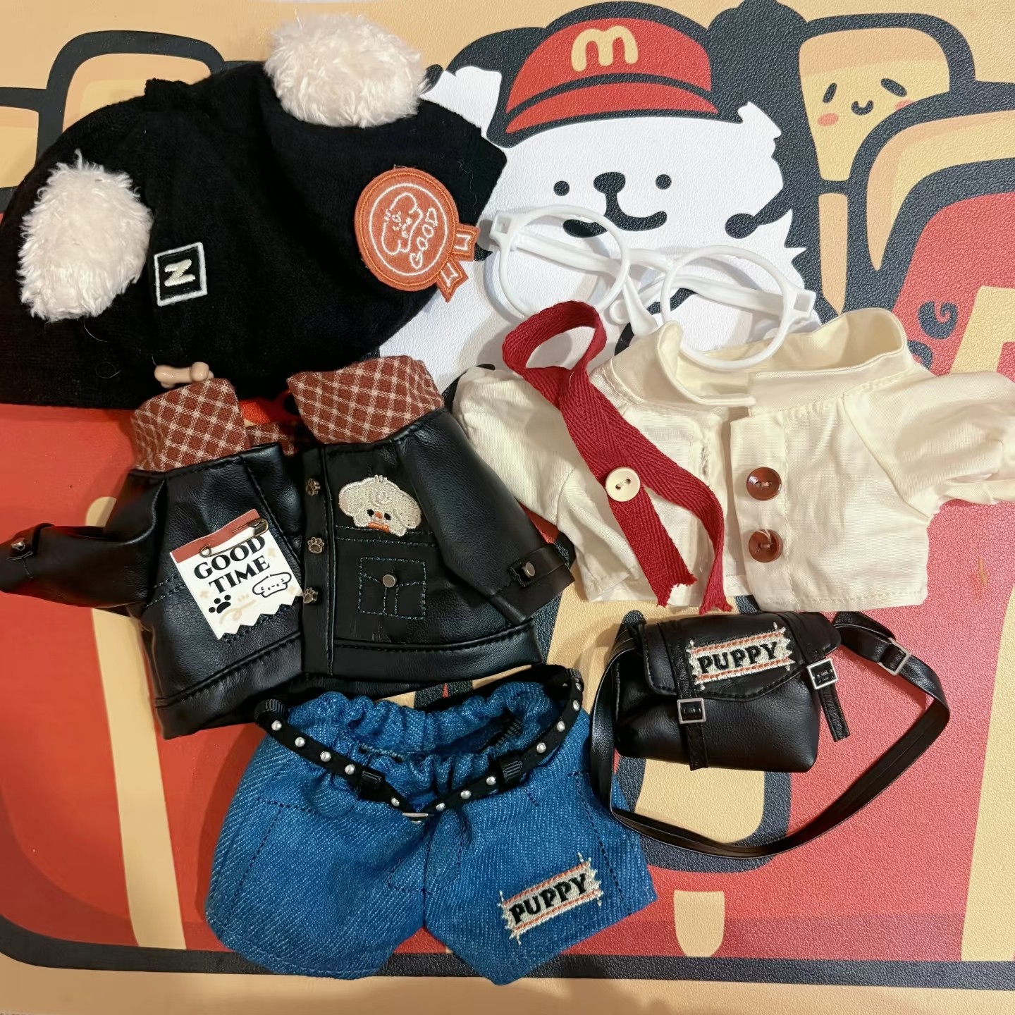 20cm棉花娃娃衣服福袋盲盒换装可爱儿童玩具生日礼物女孩裤子裙子,淘宝优惠券,粉丝福利购,淘宝优惠卷