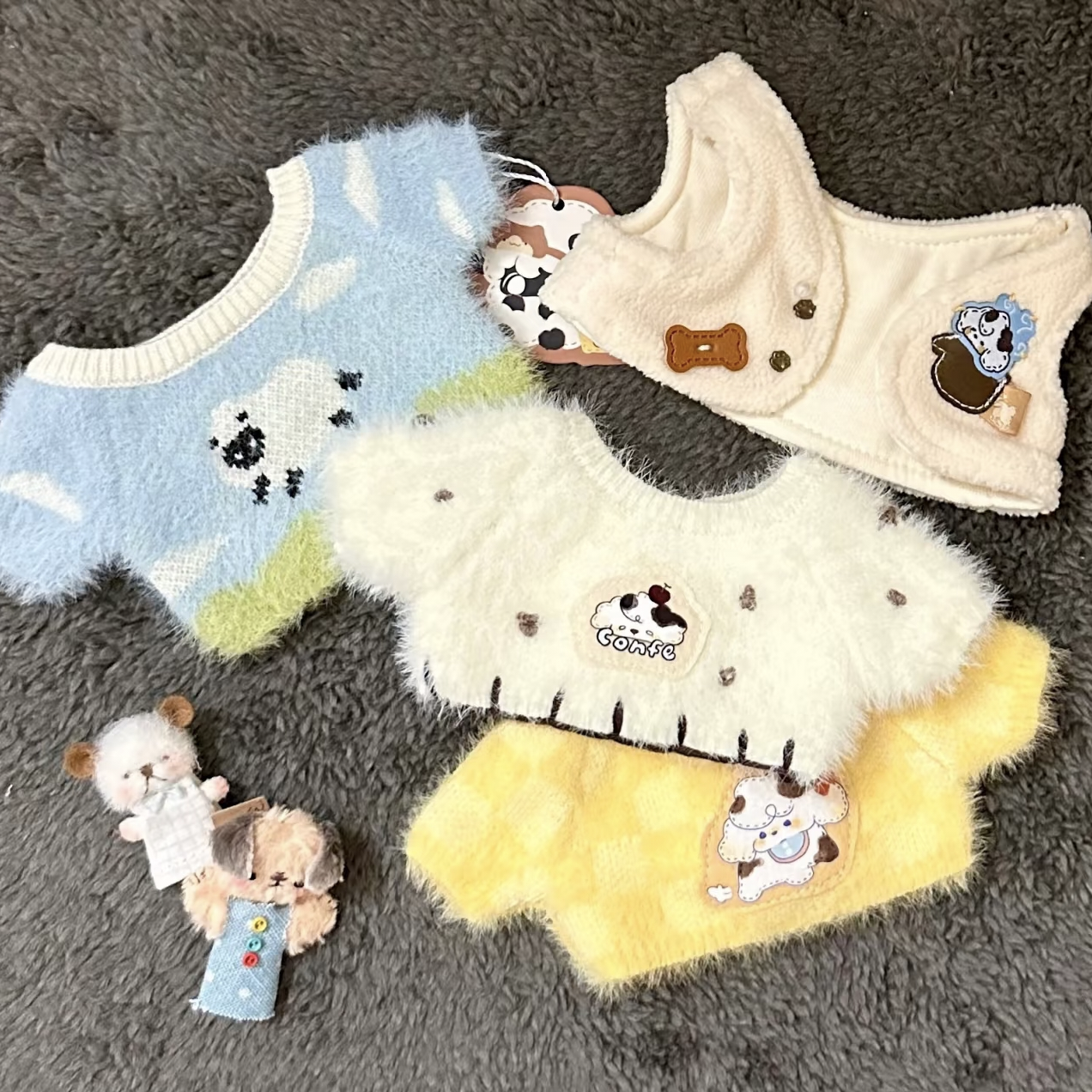 20cm棉花娃娃衣服福袋盲盒换装可爱儿童玩具生日礼物女孩裤子裙子,淘宝优惠券,粉丝福利购,淘宝优惠卷