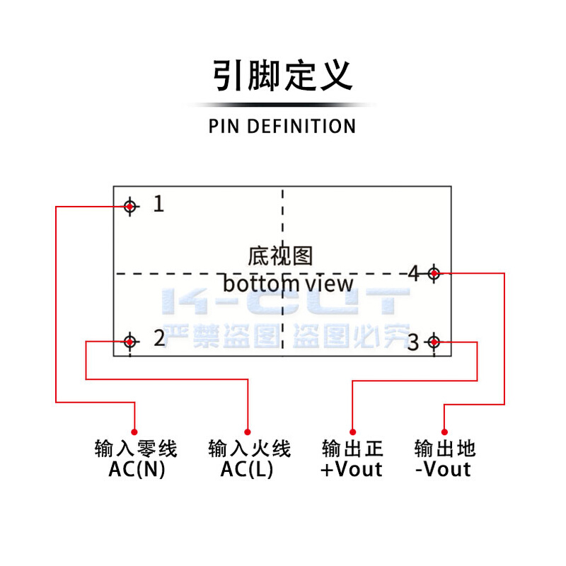 HAW20-220S05D2 HAW20-220S09/220S12/220S15/220S24D2 AC-DC电源 - 图1