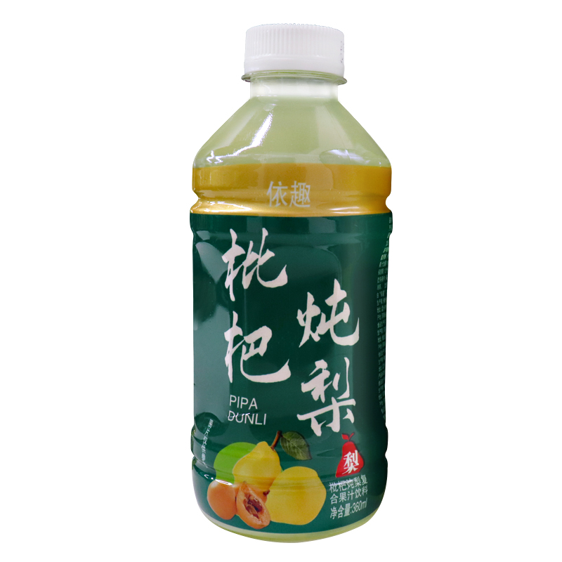 枇杷炖梨果汁饮料360ml*24瓶整箱0脂清润解渴咳嗽秋梨饮品批特价-图3