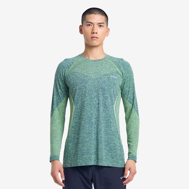 UTO悠途运动T恤女速干跑步长袖男户外徒步健身排汗上衣秋季新品,淘宝优惠券,粉丝福利购,淘宝优惠卷