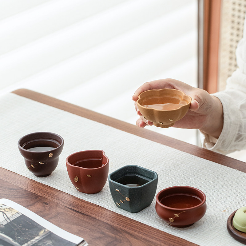 五福杯·紫砂锔钉套装·非遗传承大师工艺·「高端茶具商务礼盒」,淘宝优惠券,粉丝福利购,淘宝优惠卷