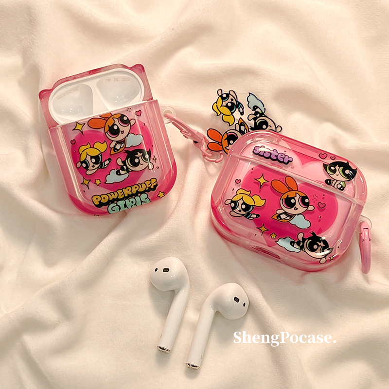 网红红色星之卡比可爱适用airpods pro2苹果无线蓝牙耳机壳airpods3新款透明airpods1/2代软防摔三代保护套女