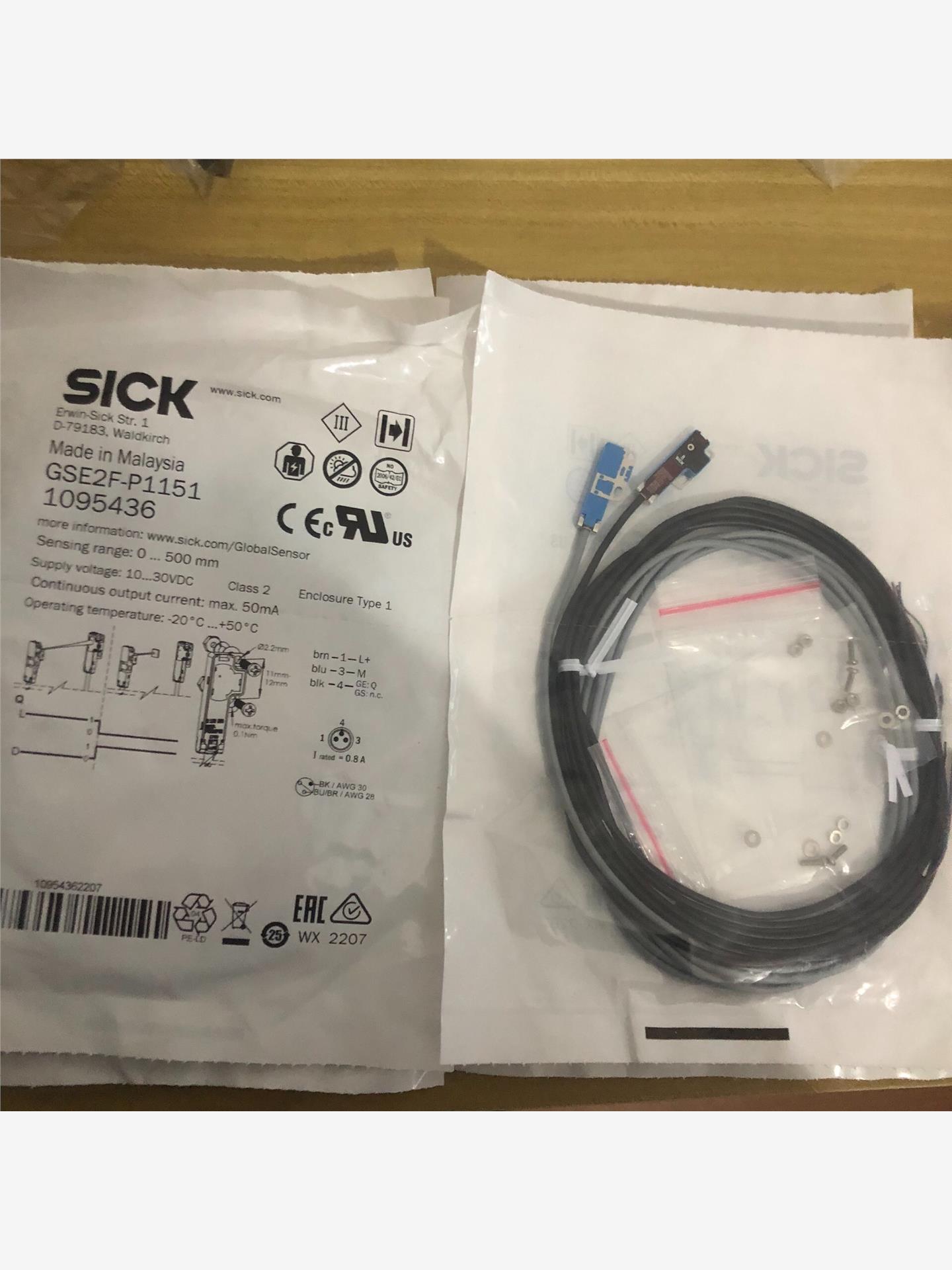 全新包装德国SICK西克GSE2F-P1151货号10954【请询价】 - 图0