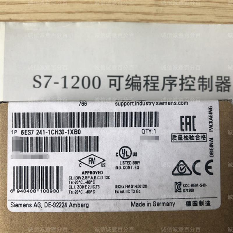 S7-1200 PLC CB1241 6ES7241 6ES7 241-1CH30-1XB0【请询价】 - 图1