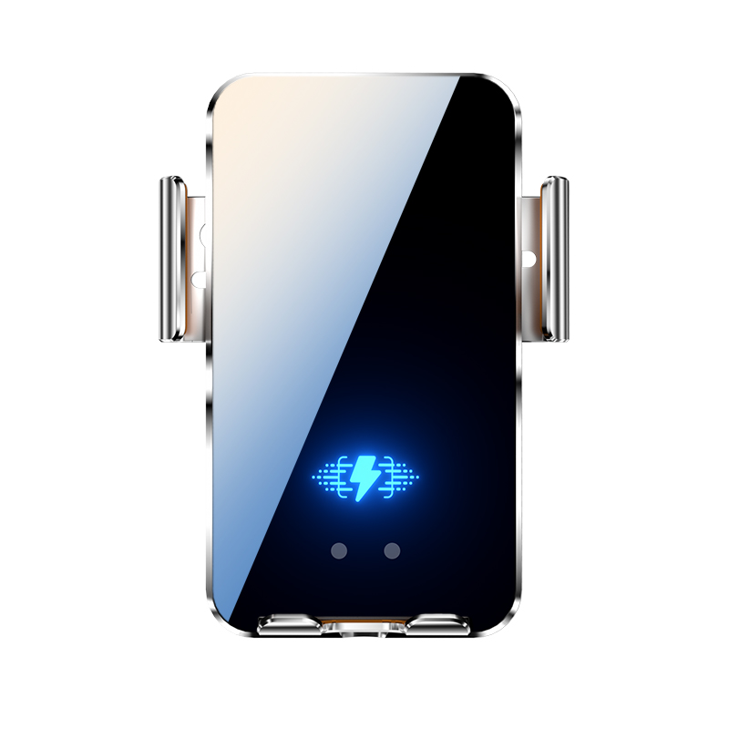 21-25款大众ID4X CROZZ车载手机支架专用金属无线充电导航屏内饰 - 图3