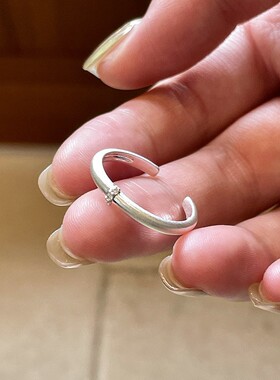 红色系法式可爱少女感蝴蝶结爱心辣妹女小众设计戒指女轻奢高级感