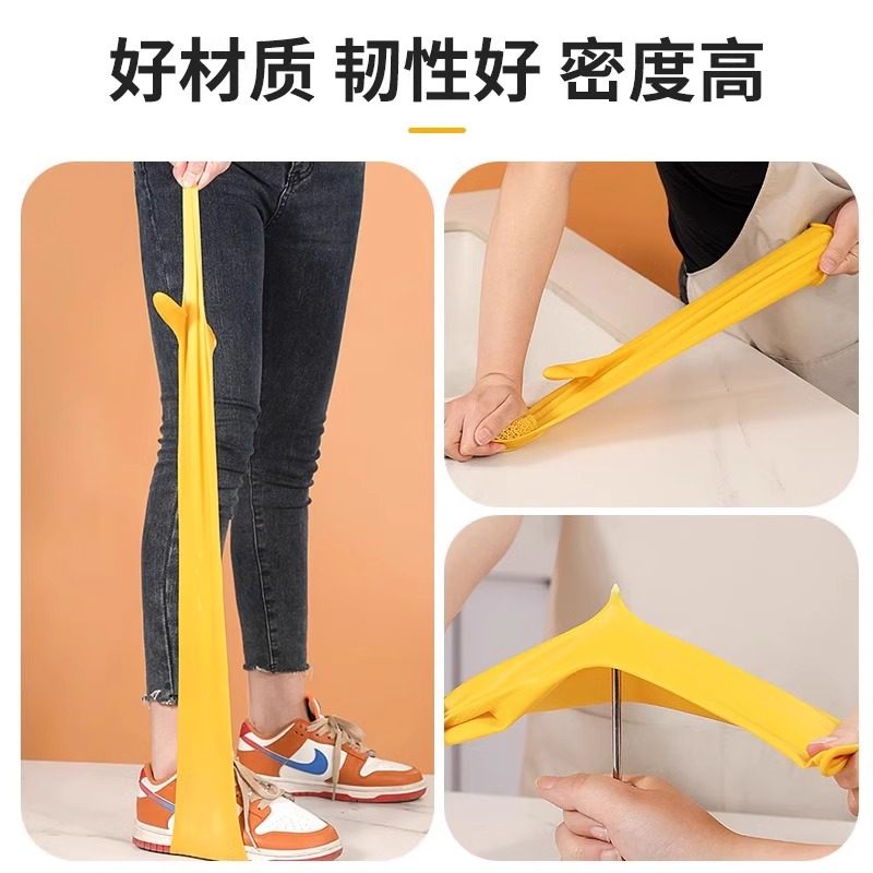 南洋雄风加厚牛筋乳胶皮橡胶手套劳保耐磨洗碗洗衣女家用防水耐用,淘宝优惠券,粉丝福利购,淘宝优惠卷