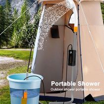 Portable Outdoor Camping Shower IPX7 Waterproof USB Recharge