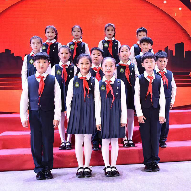 儿童演出服中小学生大合唱演出服装诗歌朗诵合唱团幼儿舞蹈礼服,淘宝优惠券,粉丝福利购,淘宝优惠卷