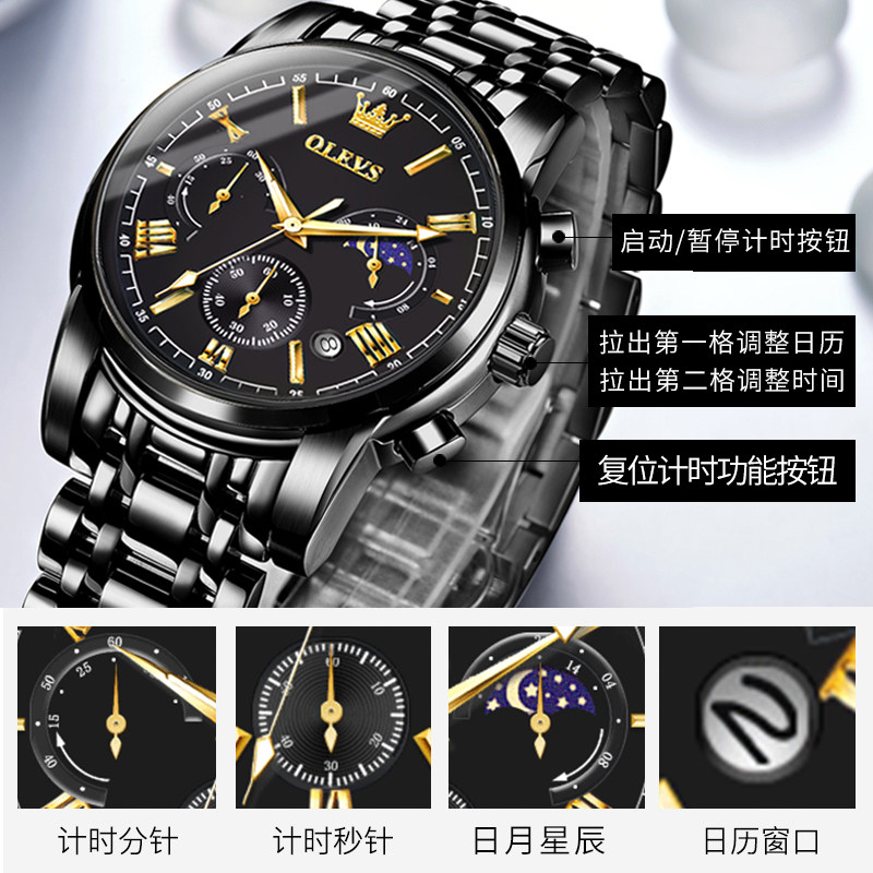  OLEVS欧利时德旺鑫国产腕表