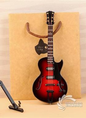 可刻字木质迷你吉他模型乐器摆件毕业送男女朋友生日情人节礼物