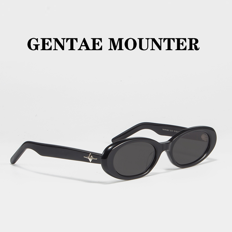 jennie墨镜女2024新款高级感防晒GM猫眼太阳镜防紫外线复古韩系潮 - 图2