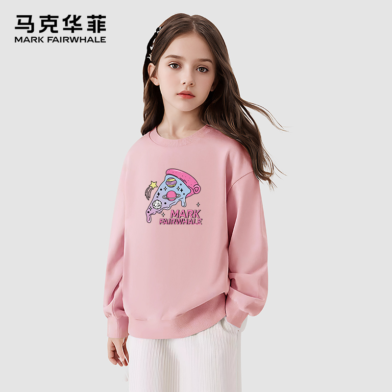 全马克华菲2024新款秋季装男童女童裤休闲裤中大儿童运动裤卫裤JZ