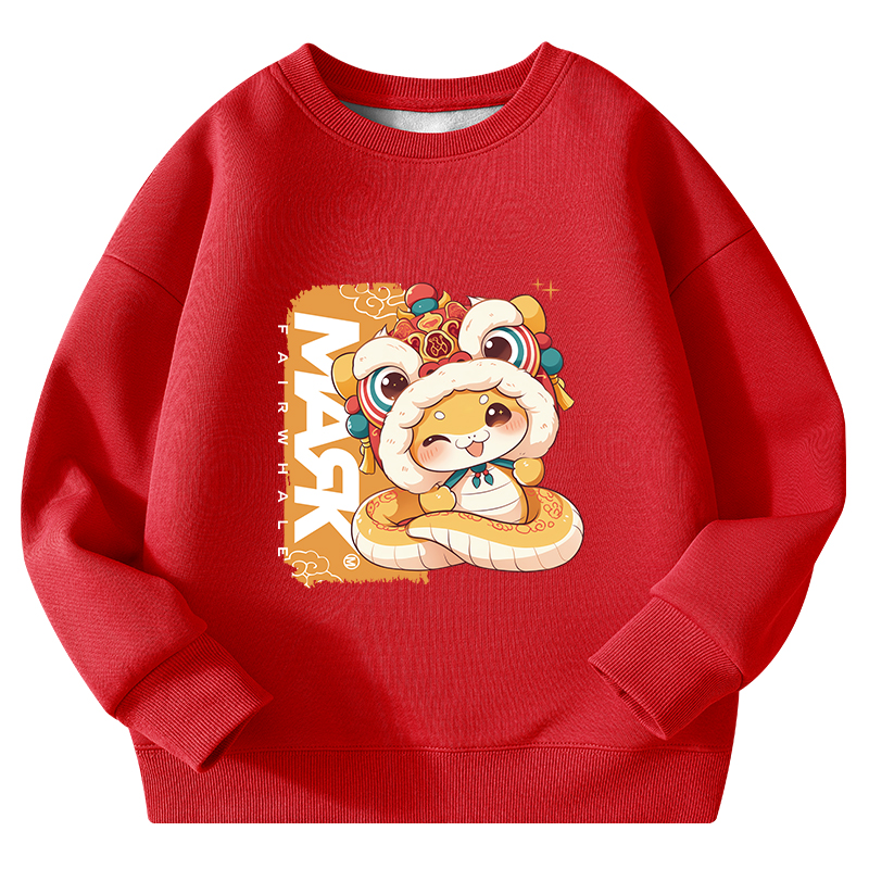 马克华菲2024新款秋季装男童女童裤子休闲裤中大儿童运动裤卫裤JZ