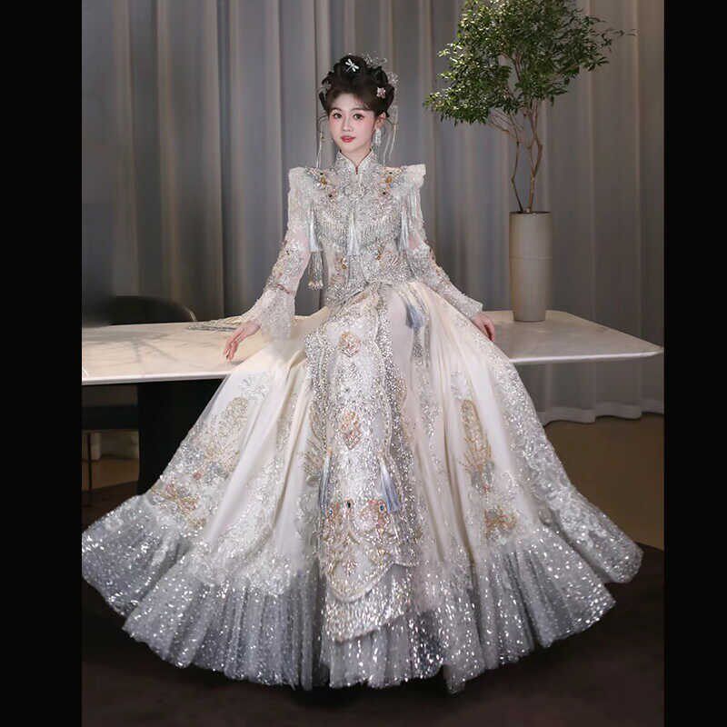 出租新娘婚礼秀禾服龙凤褂褂皇高端婚服新款大气高级显瘦出阁服租,淘宝优惠券,粉丝福利购,淘宝优惠卷