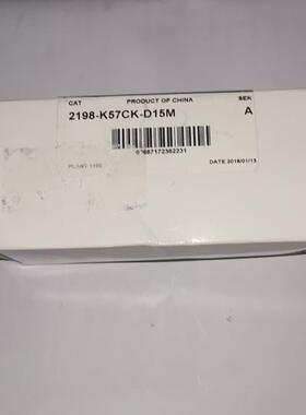 全新AB连接器   2198-K57CK-D15M，全新原装