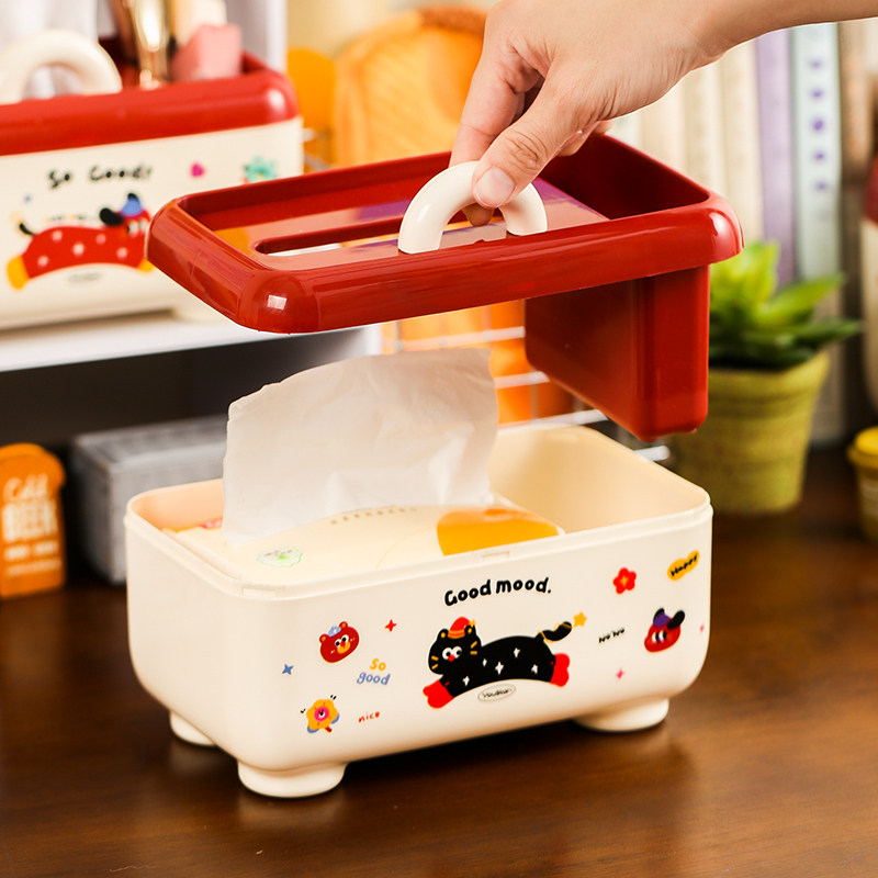 【芭芭农场】多功能纸巾收纳盒1个,淘宝优惠券,粉丝福利购,淘宝优惠卷