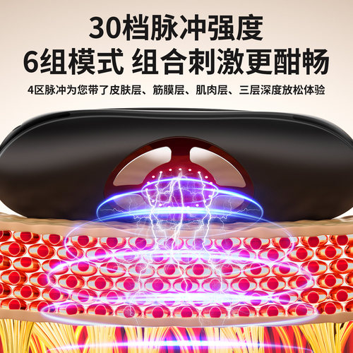 奥克斯腰部按摩器肌劳损疼痛椎间盘突出理疗仪震动加热母亲节礼物 - 图1