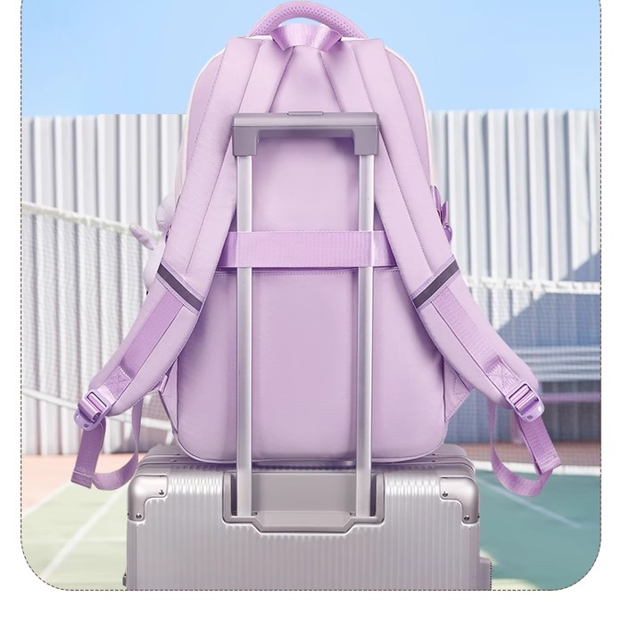 日本2025新款书包小学初中生女孩三到六年级轻便大容量减负双肩包 - 图2