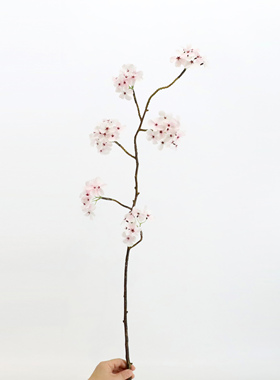 仿真高品质梨花枝中式禅意花艺