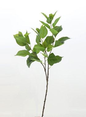 仿真单支绣球叶自然风花园造景