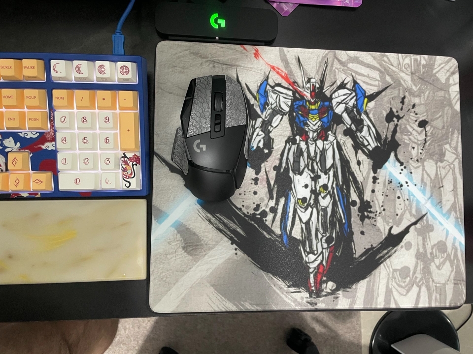 适配powerplay电竞鼠标垫 玻璃鼠标垫 自定义图案 - 图0