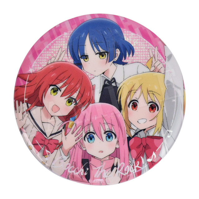 Lonely rock badge 75mm silver onion thin flashing big bars Goto Duyamada Liangjiao surrounding