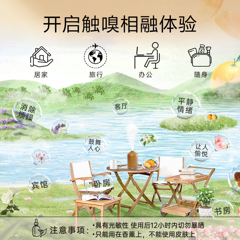 【幸福愉悦复方】卡芬诗七重复方香薰精油配方 消除烦躁 幸福愉悦 - 图1