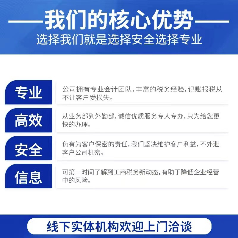 武汉公司注册营业执照个体注销变更代理记账报税解除异常执照代办 - 图2