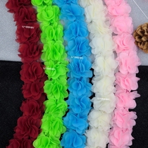 5 cm Snowspun Flowers Lace Encrypted Lace Clothing Accessories Dance Play Out of Accessories Diy Handmade Accessories