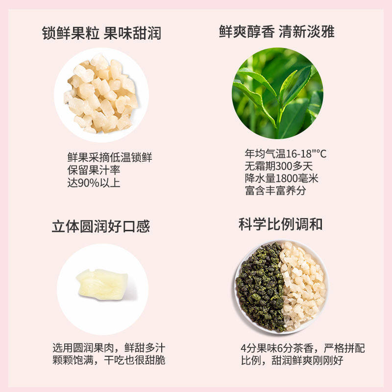 陈一凡蜜桃乌龙茶叶 正宗高山乌龙茶新茶 蜜桃花茶白桃乌龙500g