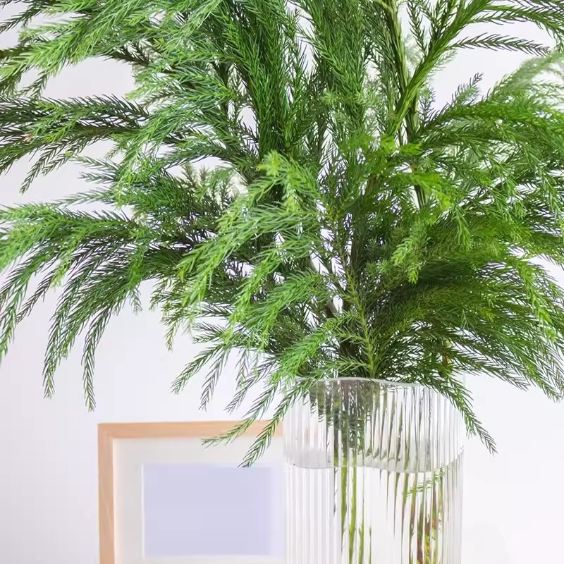 圣诞装饰品天竺少女松枝树配件手工DIY材料包场景布置绿植物摆件 - 图2