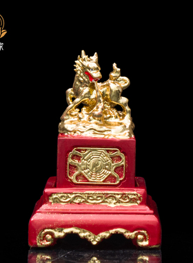 神明印章麒麟印章香樟木雕佛法僧宝印堂口大印莲花印凤印龙印狮印