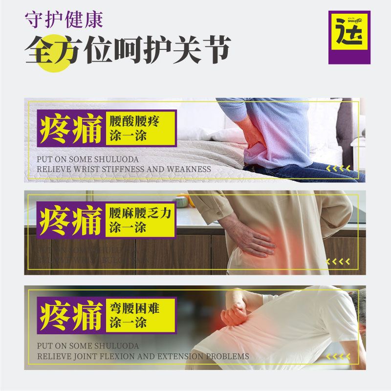 御田医生腰椎冷敷凝胶腰椎间盘突出部位型凝胶宝元腰肌劳损堂膝盖