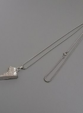 一页出品！篮球鞋子项链毛衣链潮酷嘻哈女蹦迪吊坠男挂饰鞋模项饰