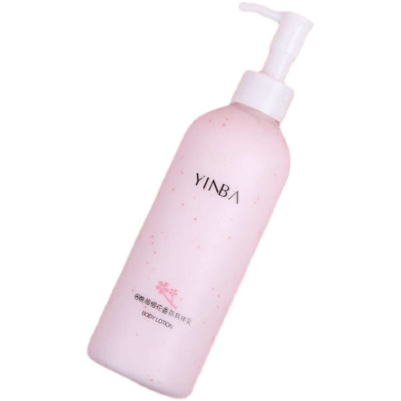 YINBA茵芭身体乳女烟酰胺樱花味香氛润肤乳保湿滋润秋冬持久留香
