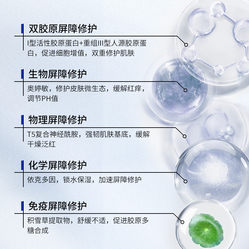 浅丘屏障保湿修护乳保湿滋润女胶原蛋白修护皮肤舒肤身体乳不油腻