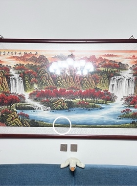 高端实木白蜡木画框国画书法装裱艺术相框可定制源头厂家直销