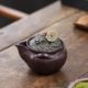 Yixing authentic golden toad purple sand hand-made tea making tea water separation household high-end single pot 2026 new style