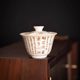 Firewood-fired Zen Heart Sutra Retro Covered Bowl Tea Cup Master Cup Single Cup Kung Fu Tea Set Ceramic Tea Bowl Drinking Cup