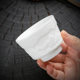 High-end hand-carved mutton-fat jade ceramic white porcelain Kung Fu tea cup master cup high-end personal tea tasting single cup