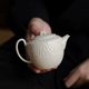 Ding kiln white teapot for tea making household high-end ceramic tea water separation small single pot kung fu tea set 2026 new style